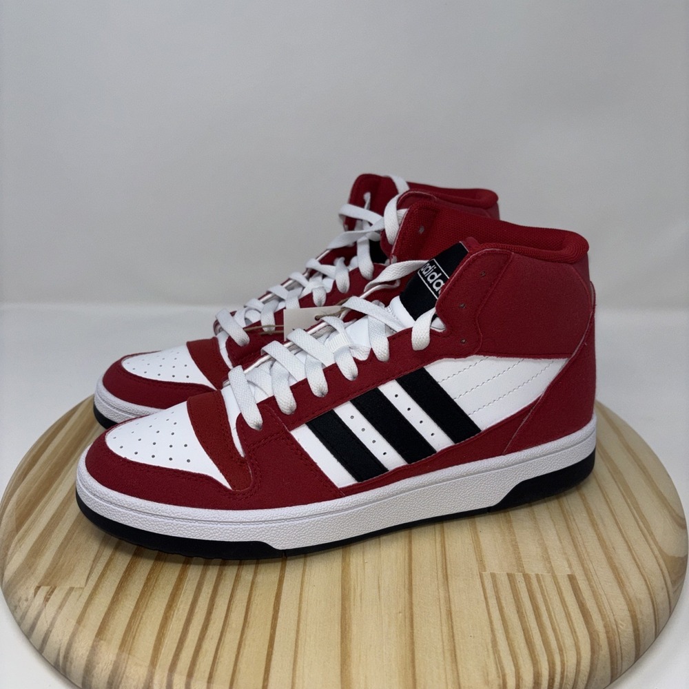 Adidas Breqk Start Mid, Mens Sz 7, Womens Sz 8, Red/Black/White, JI3405